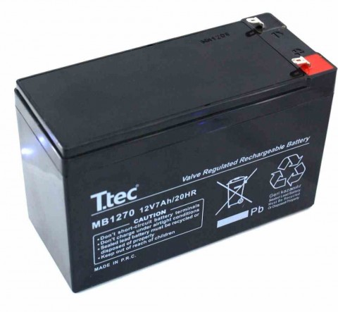 12V- 7Ah kuru tip stasyonel bakimsız aku